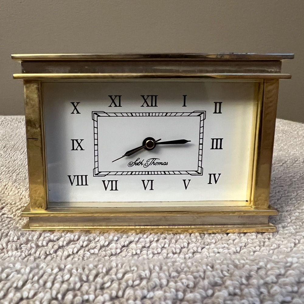 Seth Thomas clock, vintage